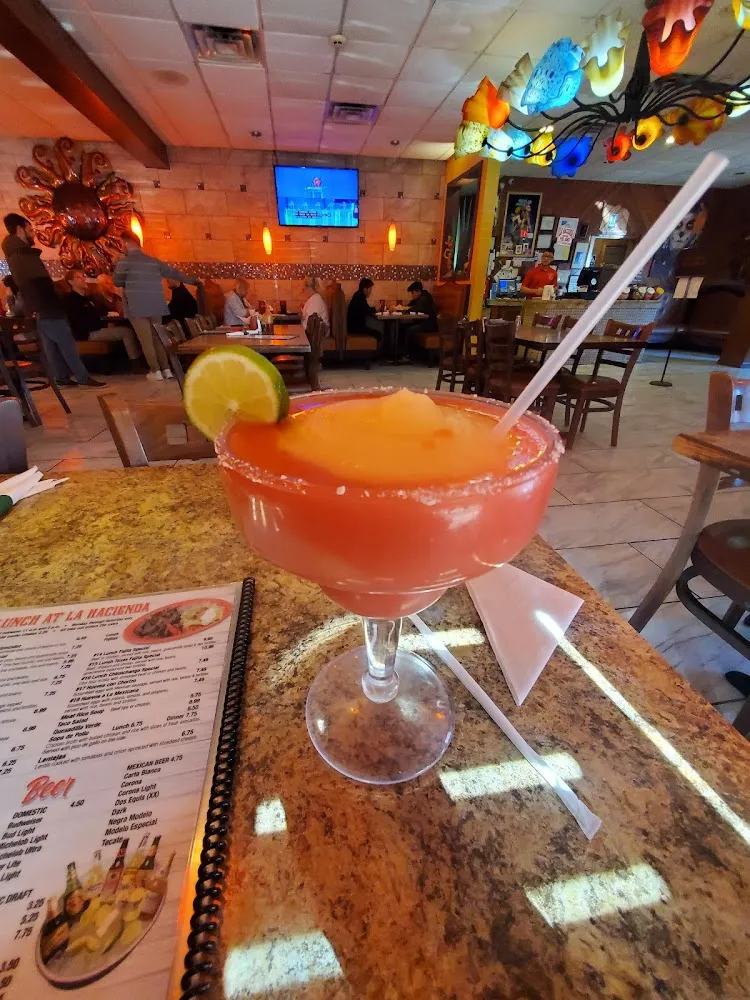 Strawberry N Peach Margarita